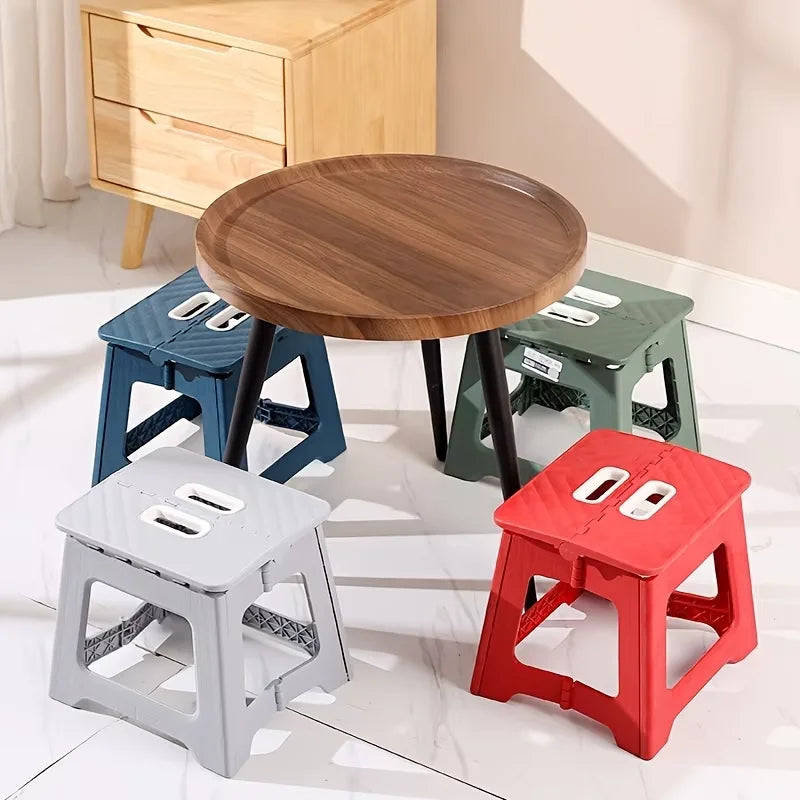 Small Porter Track Foldable Step Stool for Home & Travel | Compact Portable Design | Non ...