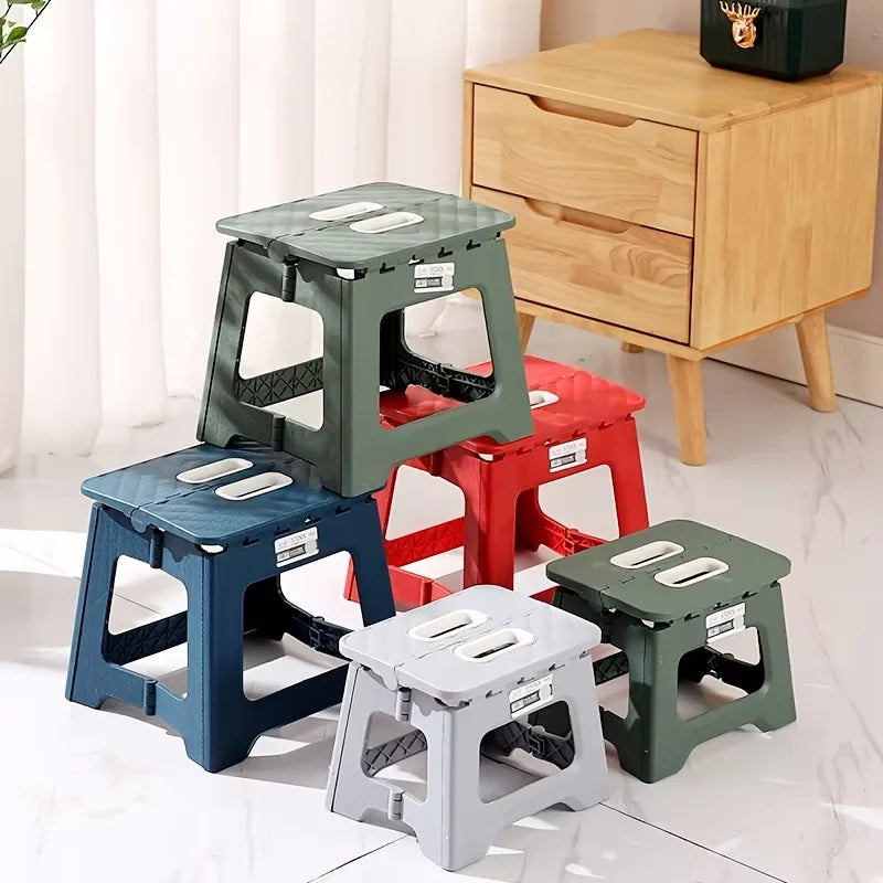 Foldable Step Stool for Home & Travel | Compact Portable Design | Non ...